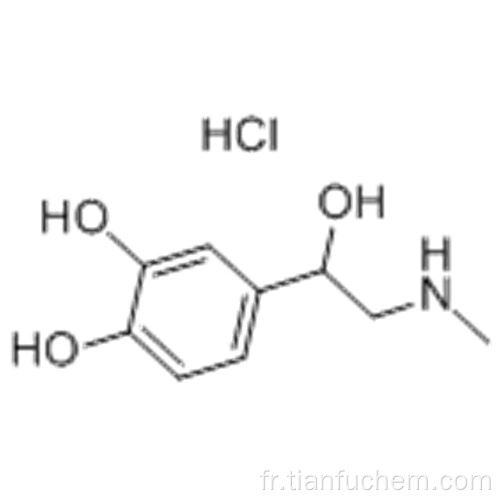 (+/-) - Chlorhydrate d&#39;épinéphrine CAS 329-63-5